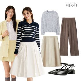 상품 이미지: (미쏘 로엠 외) 가을맞이 오픈특가 티셔츠/슬랙스/가디건/원피스/블라우스 외 창고대방출