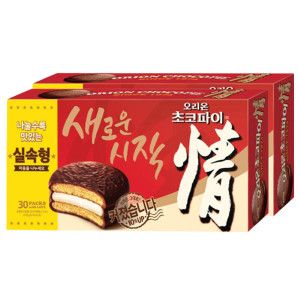 상품 이미지: 오리온 초코파이 대용량 30개입 1170g 2팩 (60개)