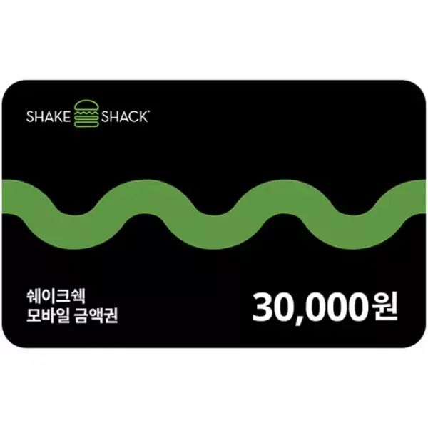 상품 이미지: [기프티콘] 쉐이크쉑 모바일 금액권 3만원권