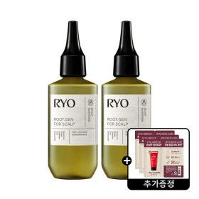 상품 이미지: 려 루트젠 탈모증상전문케어 두피에센스 80ml 2개 +려_함빛 트리트먼트 6ml 3개