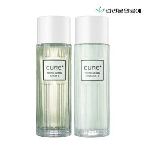 상품 이미지: (사은품 100%증정)김정문알로에 기초2종세트 큐어 피토 그린 토너+에멀젼 130ml