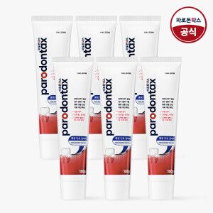 상품 이미지: 파로돈탁스 쿨링 민트 검케어 잇몸치약 100g x6개
