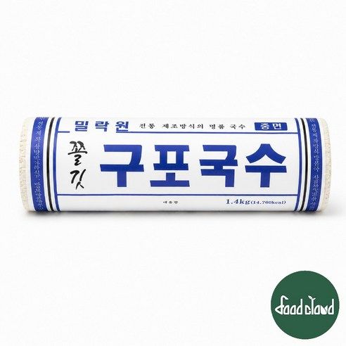 상품 이미지: 밀락원 구포국수 중면, 1.4kg, 1개