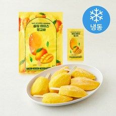 상품 이미지: 지엔씨푸드 싱싱 아이스 망고바 10개입 (냉동), 1개, 600g