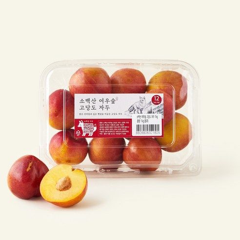 상품 이미지: 디에스푸즈 소백산 여우숲 고당도 자두 중과