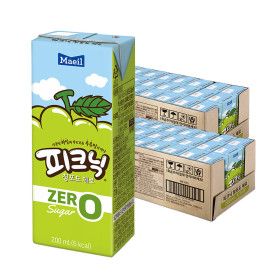 상품 이미지: 피크닉 제로 청포도 200ml 48개