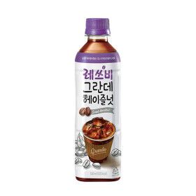 상품 이미지: 레쓰비 그란데 헤이즐넛 500ml 24펫 헤이즐넛커피/대용량커피/커피음료/부드러운커피/라떼음료