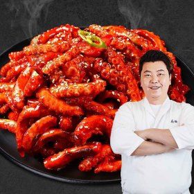 상품 이미지: 정호영셰프의 신선담은 손질왕낙지 170g x 3팩  비법담은 볶음소스 50g x 3팩
