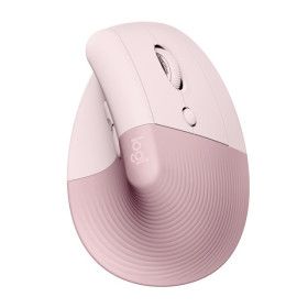 상품 이미지: 로지텍 Logitech LIFT 리프트 인체공학 버티컬 무선 블루투스 마우스 정품 핑크