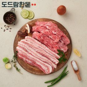 상품 이미지: (신선집중) 긴급확보 도드람한돈 1등급 등심꽃살 1KG 외 17종 택1 (2개사면 무료배송)