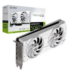 상품 이미지: 이엠텍 지포스 RTX 5060 Ti MIRACLE X2 WHITE D7 8GB
