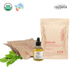 상품 이미지: 수자타헤나 5개세트할인 레드5+호호바오일30ml