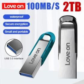 상품 이미지: 고속 노트북용 플래시 메모리 USB 펜드라이브 Cle PC 512GB 1TB 2TB 펜 스틱 256GB 128GB USB 드라이브