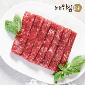 상품 이미지: (신선집중) 농협안심한우 1등급 한우 대패 바로구이 200g+200g 무료배송/하루특가