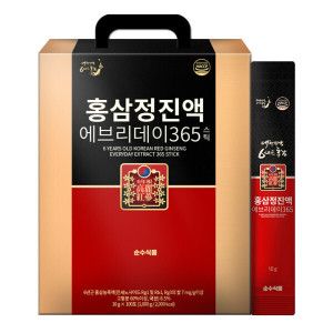 상품 이미지: 홍삼정 에브리데이 홍삼스틱 1박스(100포) 6년근 홍삼 365