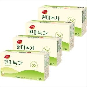 상품 이미지: 동서 현미녹차 100T x4개/2세트구매시 1000원 할인X넉넉한 유통기한