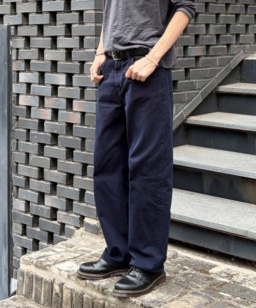 상품 이미지: 1734 FRENCH NAVY JEANS [WIDE STRAIGHT]