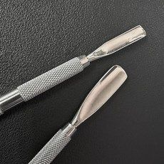상품 이미지: 전문가용 푸셔 스테인리스 듀얼 푸셔 네일도구, 1개, 듀얼푸셔