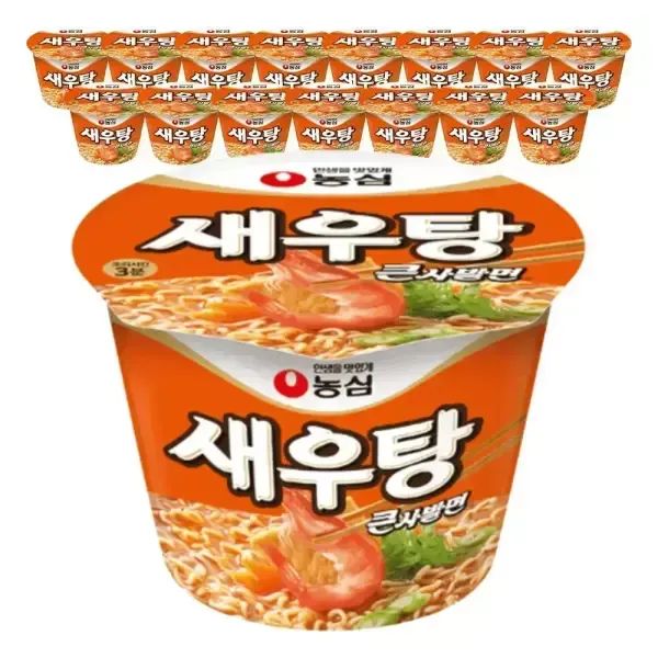 상품 이미지: 농심 새우탕 큰사발 115g, 16개