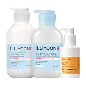 상품 이미지: 일리윤 세라마이드 아토로션 564ml 1개+탑투토워시 500ml 1개+선크림150ml 1개