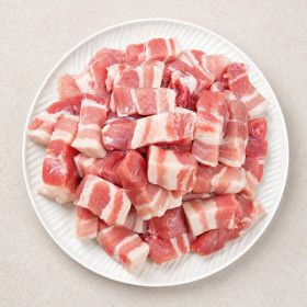 상품 이미지: 육즙 한입 삼겹살 500g x 4팩 (총 2kg)