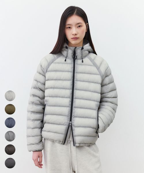 상품 이미지: (우먼)라이트 시어쉘 패딩 점퍼 - 6 COLOR