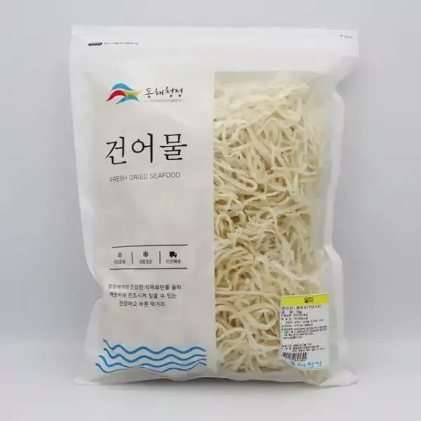 상품 이미지: 국내가공 일미 백진미 오징어채 1kg  페루산