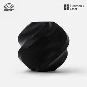 상품 이미지: Bambu Lab 뱀부랩 필라멘트 ABS 1kg 스풀형 - ABS 블랙(40101)