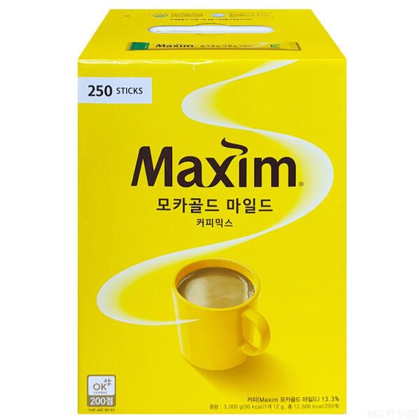 상품 이미지: 맥심 모카골드 마일드 커피믹스 12g 250개입 ~ 동서식품 250개250입 250T