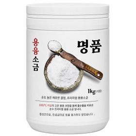 상품 이미지: 명품 용융소금 불순물제로 안전한 소금 1kg 미네랄 용용 융융 마시는소금 국내산 저염