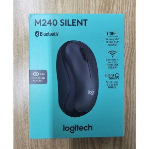 상품 이미지: 로지텍 M240 Silent 블루투스 무소음마우스 (국내정품/그라파이트) 가나다