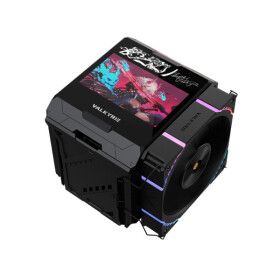 상품 이미지: 다산코퍼레이션 발키리 DX140 LCD ARGB 블랙 공냉 CPU쿨러/영샵