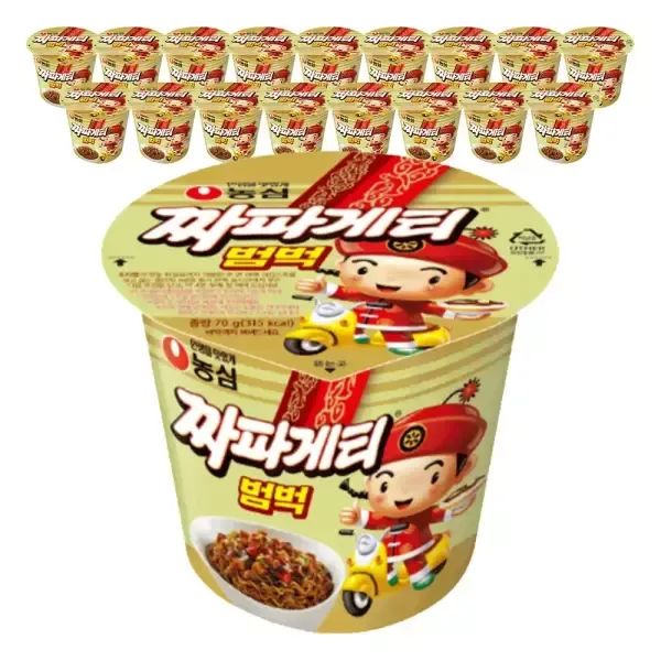 상품 이미지: 농심 짜파게티범벅, 70g, 18개