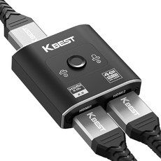 상품 이미지: 4K HDMI 2.0 선택기 셀렉터 스위치 2:1, 1개