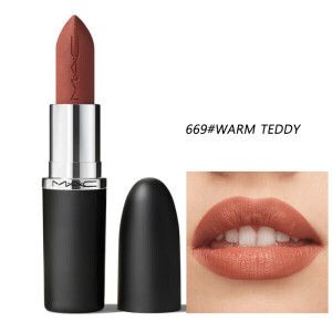 상품 이미지: 맥실키매트 라지 불릿 립스틱 맥 립스틱 3.5g 669-WARM TEDDY병행수입