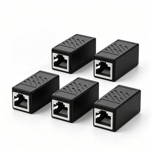 상품 이미지: CAT6 FTP RJ45 랜 연장 젠더 키스톤 잭 커플러 1Gbps 기가비트 인터넷 케이블 연결 어댑터