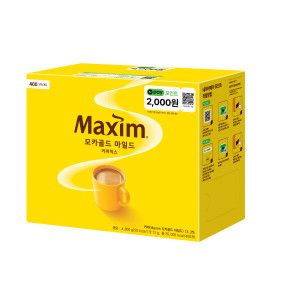 상품 이미지: 동서 맥심 모카골드 커피믹스 400T + N pay 2000원 (네이버페이 포인트)