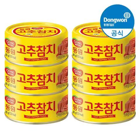 상품 이미지: [동원공식샵] 동원 고추참치 85g 6캔