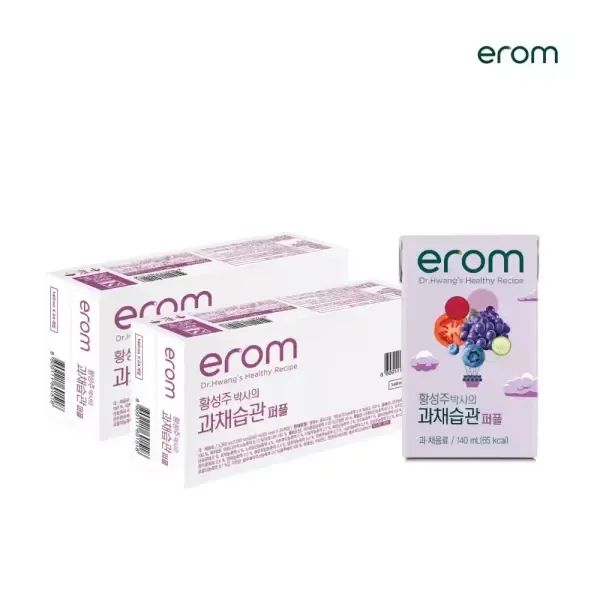 상품 이미지: 이롬 황성주 과채습관 퍼플 140ml x 48개