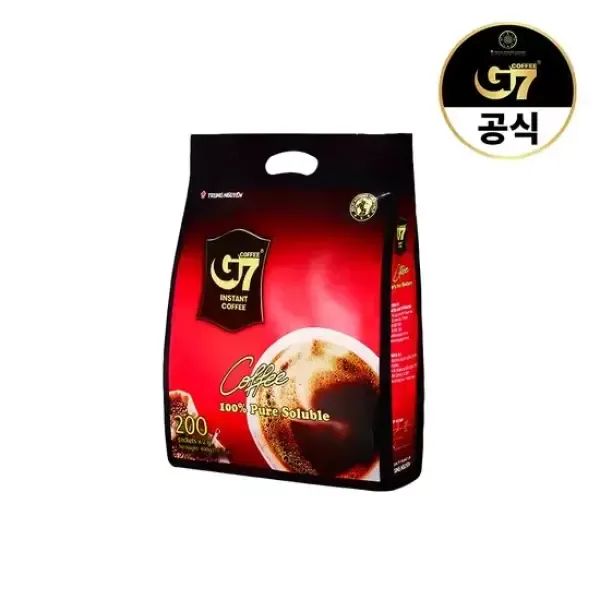 상품 이미지: G7 퓨어블랙 200개입 아메리카노 스틱커피
