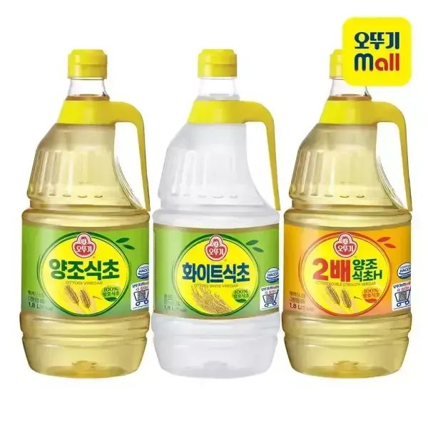 상품 이미지: 오뚜기 식초 1.8L 6개 골라담기 모음전 (양조/화이트/2배양조)
