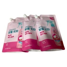 상품 이미지: 온더바디 코튼풋 발을씻자 풋샴푸 비누향 리필 500ml x 3개
