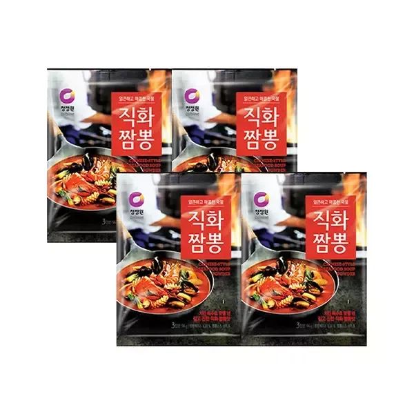 상품 이미지: 청정원 직화짬뽕분말 96g, 4개