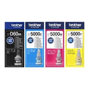상품 이미지: 브라더 정품잉크(무료배송) 4색세트(BTD60BK+BT5000C+BT5000M+BT5000Y) HL-T4000DW DCP-T510 MFC-T810 T910
