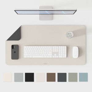 상품 이미지: 브릭사 가죽 데스크매트 논슬립 데스크패드 감성 책상 꾸미기 장패드 키보드