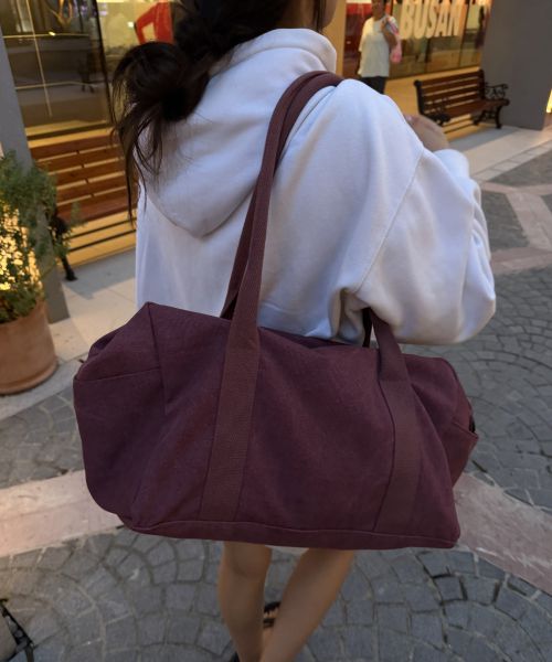 상품 이미지: Vintage Boston Duffel Bag Deep Purple