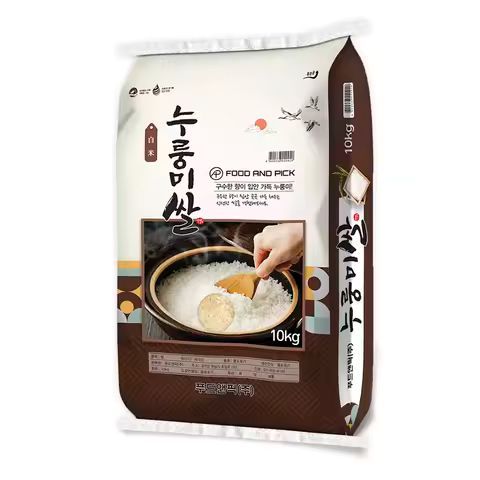 상품 이미지: [25년산 상등급쌀] 푸드앤픽 누룽미 쌀 10kg 단일품종 백미 향미