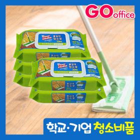 상품 이미지: 물걸레청소포실속형 대형30매 5팩 / 총 150매 대용량 업소용 사무실 학교