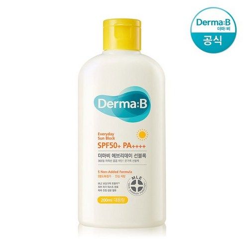 상품 이미지: 더마비 에브리데이 선블록 SPF50+ PA++++, 200ml, 1개