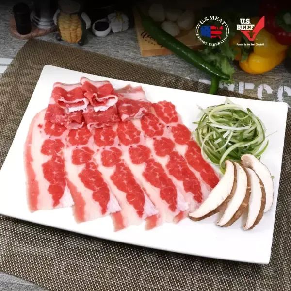 상품 이미지: 프레시누리 프리미엄 미국산 우삼겹(3초구이 샤브용) 250gX6팩